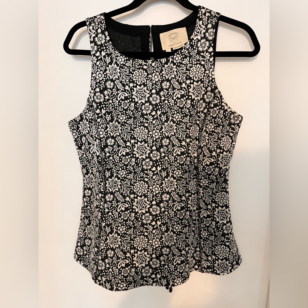 Vanessa Virginia for Anthropologie poplin top